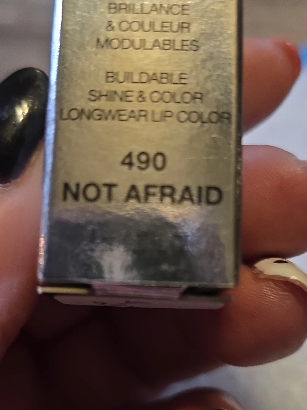 Lancome L'Absolu Lacquer Lip Color - Not Afraid (490) - Red